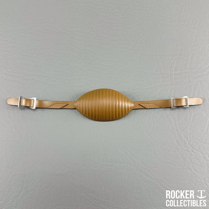 Rocker T Custom Throwback 50's Era Mini Helmet Chinstrap(Tan)