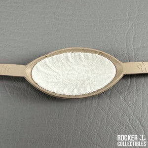 Rocker T Custom Throwback 60's Era Mini Helmet Chinstrap(Beige)