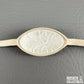 Rocker T Custom Throwback 60's Era Mini Helmet Chinstrap(Light Beige)