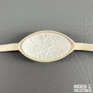 Rocker T Custom Throwback 60's Era Mini Helmet Chinstrap(Light Beige)