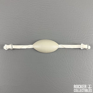 Rocker T Custom Throwback 60's Era Mini Helmet Chinstrap(Light Beige)
