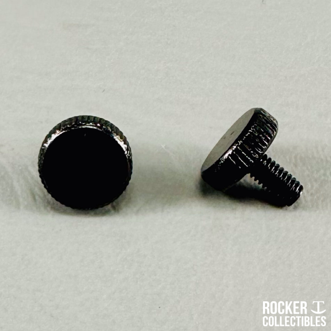 Rocker T Custom Black Metal Mid Size Helmet Visor Clip Hardware