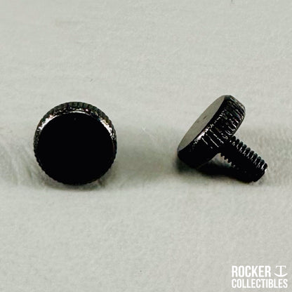 Rocker T Custom Black Metal Mid Size Helmet Visor Clip Hardware
