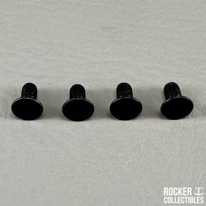 Rocker T Custom Black Mid Size Helmet Facemask Clip Hardware