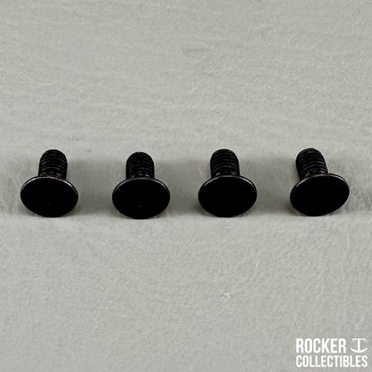 Rocker T Custom Black Mid Size Helmet Facemask Clip Hardware