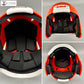 Rocker T Custom Black Speed Mini Helmet Padding