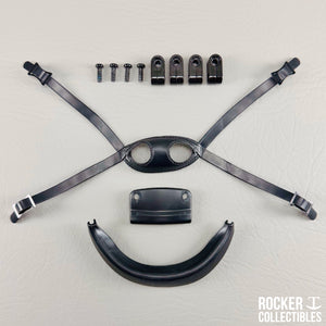 Riddell Deluxe Speed Mini Helmet Total Blackout Kit