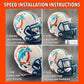 Rocker T Mini Helmet 4-Point Chinstrap Buckle Upgrade Kit
