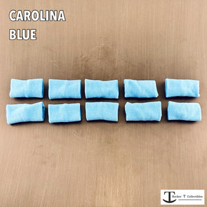 Rocker T Carolina Blue "Bulk Buy" Mini Helmet Chinstrap Pads