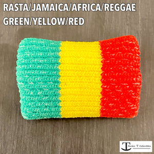 Rocker T Green/Yellow/Red Mini Helmet Chinstrap Pad