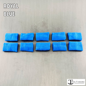 Rocker T Royal Blue "Bulk Buy" Mini Helmet Chinstrap Pads
