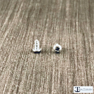 Rocker T Riddell Speed Mini Helmet Chinstrap Dome Screws
