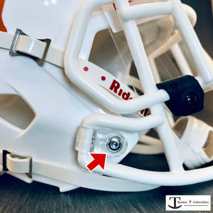 Rocker T Custom Riddell-Style Quick Release Kit Facemask Clip Hardware