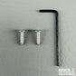 Rocker T Builder Series – Custom Riddell-Style Quick Release Kit Facemask Clip Hardware