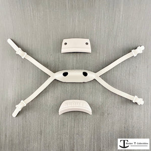 Schutt XP "Pro-Style" White Mini Helmet Color Kit