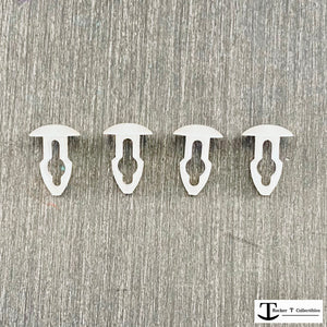 Rocker T Universal Mini Helmet Chinstrap Mounting Pins(White)