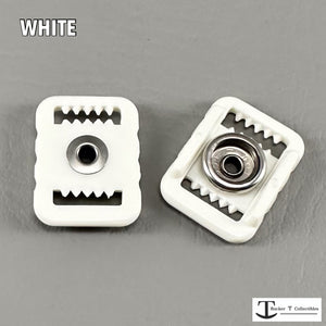Schutt Full Size Helmet White Chinstrap Buckles