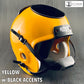 Mini Football Helmet Shells (Schutt Office Desk Caddies)
