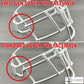 Schutt Super Pro "First Gen" NJOP-DW-XL Full Size Facemask