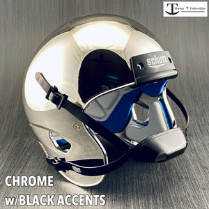 Mini Football Helmet Shells (Schutt XP Chrome Colors)