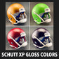 Mini Football Helmet Shells (Schutt XP Gloss Colors)