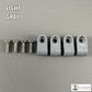 Standard Colored Acrylic Mini Helmet Facemask Clips