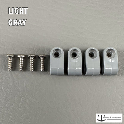 Standard Colored Acrylic Mini Helmet Facemask Clips