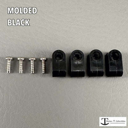 Standard Colored Acrylic Mini Helmet Facemask Clips