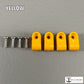 Standard Colored Acrylic Mini Helmet Facemask Clips