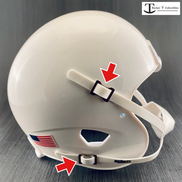 Purple Mirror Metallic Mini Football Helmet Visor (*Flat Style*) VIKINGS