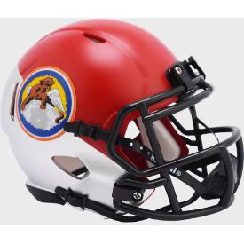 Iowa State Cyclones AMES Throwback NCAA Speed Mini Football Helmet