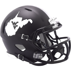 Boise State Broncos Riddell Speed Mini Helmet - Matte Black