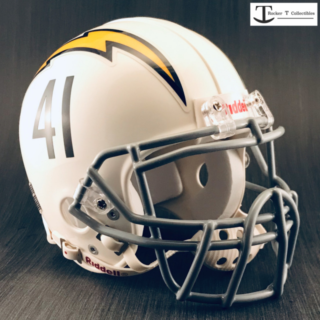 Rocker T Turnkey Modern Riddell VSR4 Custom Mini Helmet Option