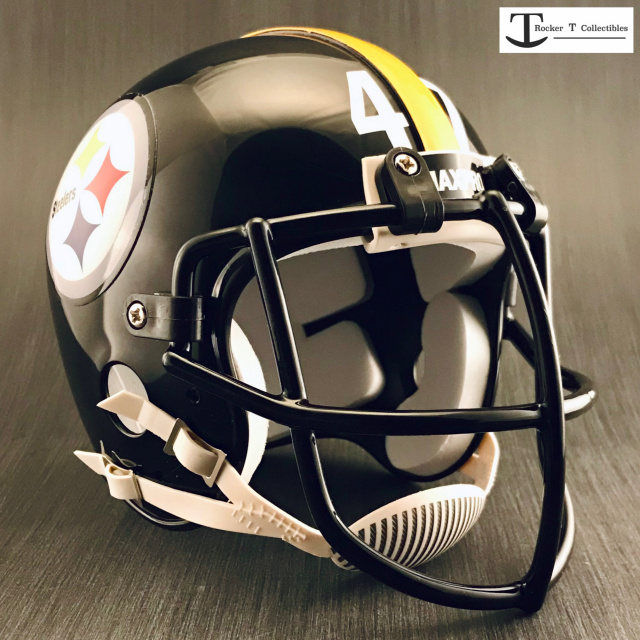 Throwback 70's Era NJOP-SW Metal Mini Helmet Facemask